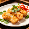 Golden Crispy Breaded Shrimp Rolls