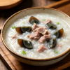 Century Egg with Shredded Pork Savory Rice Congee