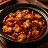 Sichuan Dry Spicy Chili Popcorn Chicken