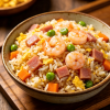 Classic House Shrimp & Ham Veggie Fried Rice