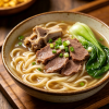 Slow-Simmer Beef Bone Noodle with Brisket & Bok Choy