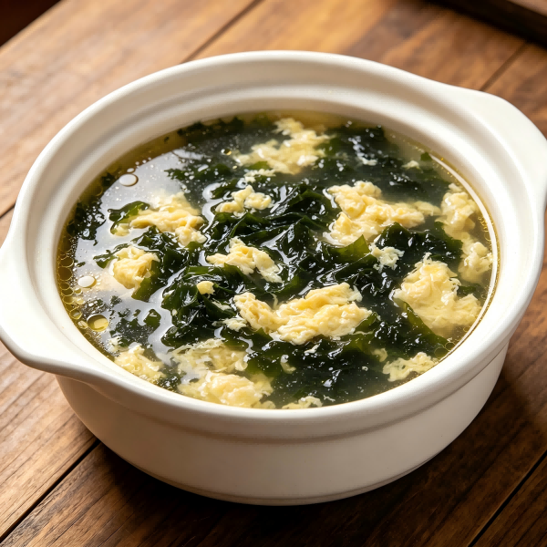 Kelp Seaweed & Fresh Egg Drop Soup