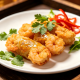 Golden Crispy Breaded Shrimp Rolls