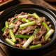 Sizzling Scallion Ginger Stir-Fried Beef