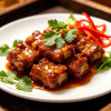 Honey Sweet & Sour Glazed Spare Ribs